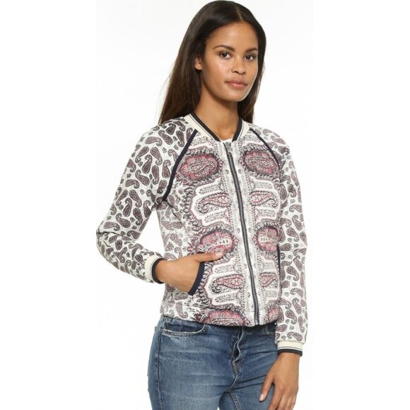 Scotch & Soda Printed Reversible Bomber Jacket Size M - Picture 1 of 16